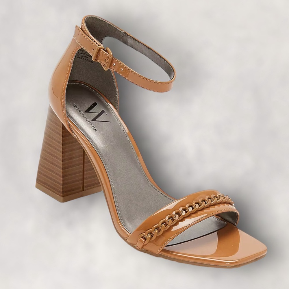 *NIB* Worthington‎ Womens Beth Heeled Sandals Size 7